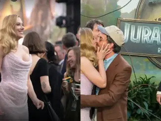Scarlett Johansson và Jonathan Bailey gâ.y số.c tại buổi ra mắt bom tấn ‘Jurassic World Rebirth’