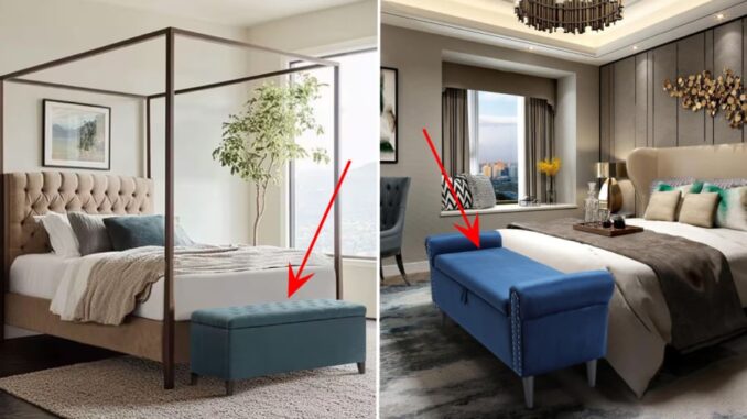 4 công dụng của chiếc ghế đặt ở cuối giường khách sạn 4 công dụng của chiếc ghế đặt ở cuối giường khách sạn