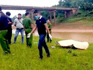 Xác định d:anh t:ính thithe bị x 2 tay, vướng vào lưới đánh cá ở Bình Phước