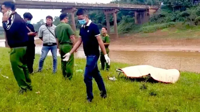 Xác định d:anh t:ính thithe bị x 2 tay, vướng vào lưới đánh cá ở Bình Phước Xác định d:anh t:ính thithe bị x 2 tay, vướng vào lưới đánh cá ở Bình Phước