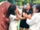 Truy tìm nghi phạm hành hung cô gái tại công viên ở Bắc Ninh