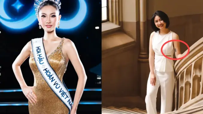 Tân Hoa hậu Hoàn vũ Việt Nam Phương Linh lên tiếng khi bị phát hiện có hình xăm Tân Hoa hậu Hoàn vũ Việt Nam Phương Linh lên tiếng khi bị phát hiện có hình xăm
