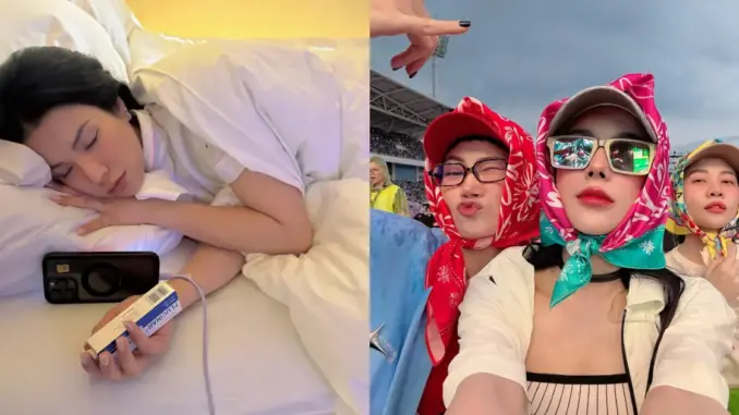 1 Chị đẹp đổ bệnh sau hàng tiếng dầm mưa quẩy trong show của G-Dragon 1 Chị đẹp đổ bệnh sau hàng tiếng dầm mưa quẩy trong show của G-Dragon