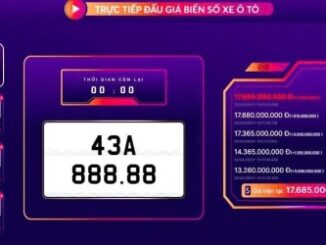 Lần đầu tiên đấu giá biển số xe ô tô với mức khởi điểm 'khủng' 500 triệu đồng