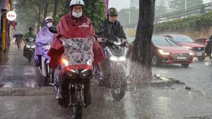Miền Bắc mưa rất to, kéo dài liên tục trong 4 ngày tới Miền Bắc mưa rất to, kéo dài liên tục trong 4 ngày tới