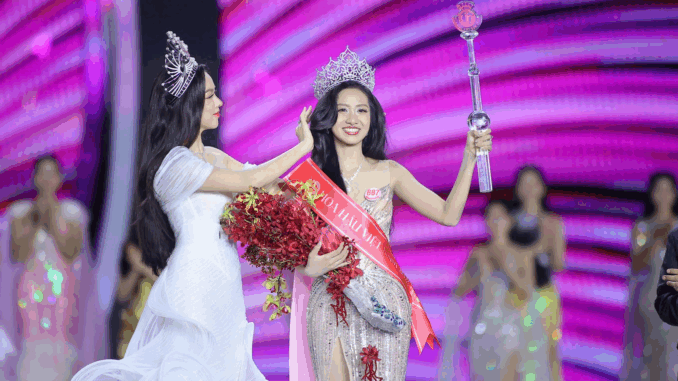 Hà Trúc Linh đăng quang Hoa hậu Việt Nam