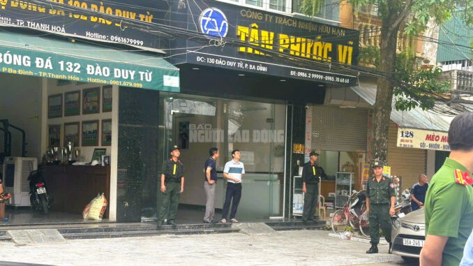 Khám xét nhà trùm giang hồ cộm cán Vi ‘ngộ’ ở Thanh Hóa Khám xét nhà trùm giang hồ cộm cán Vi ‘ngộ’ ở Thanh Hóa