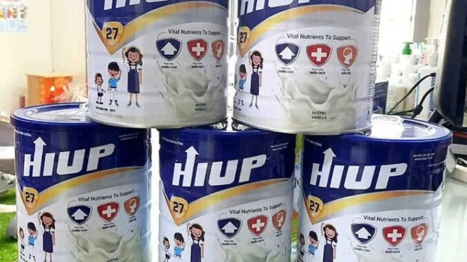 Sữa HIUP giả giá xuất chỉ 87.000 đồng nhưng bán ra gần 600.000 đồng: Chất dinh dưỡng không thấy mà chỉ toàn thứ kinhkhung này Sữa HIUP giả giá xuất chỉ 87.000 đồng nhưng bán ra gần 600.000 đồng: Chất dinh dưỡng không thấy mà chỉ toàn thứ kinhkhung này