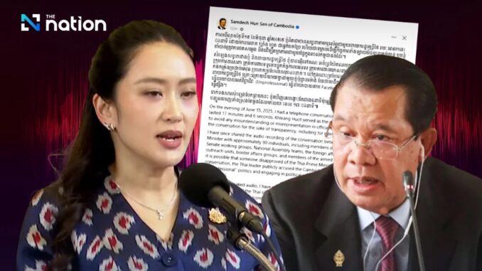 ‘Chú, xin đừng tức giận’ – Câu nói làm Thủ tướng Thái Lan chao đảo: Ông Hun Sen là ‘bậc thầy’ ngoại giao