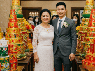 Gia đình tôi rất mừng và ủng hộ mẹ đi bước nữa. Chú kia làm quản lý cấp cao ở nhà máy giày da, kinh tế ổn định, kém mẹ tôi vài tuổi. Đám cưới của mẹ tôi được tổ chức khá linh đình. Rạp cỗ phải hơn trăm mâm, khách đến đông kín cả làng. Chưa bao giờ tôi thấy mẹ xinh đẹp như thế. Nhưng ai ngờ…