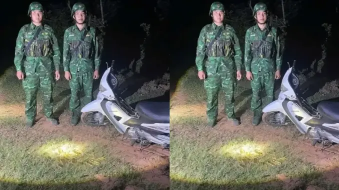 Hai người bỏ lại 18kg vàng thỏi rồi tẩu thoát qua biên giới ở Tây Ninh Hai người bỏ lại 18kg vàng thỏi rồi tẩu thoát qua biên giới ở Tây Ninh