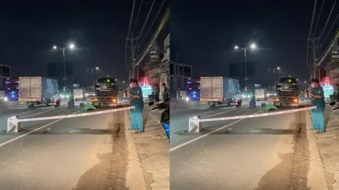 Xe máy tông xe cứu hộ, nam thanh niên t.ử von.g Xe máy tông xe cứu hộ, nam thanh niên t.ử von.g