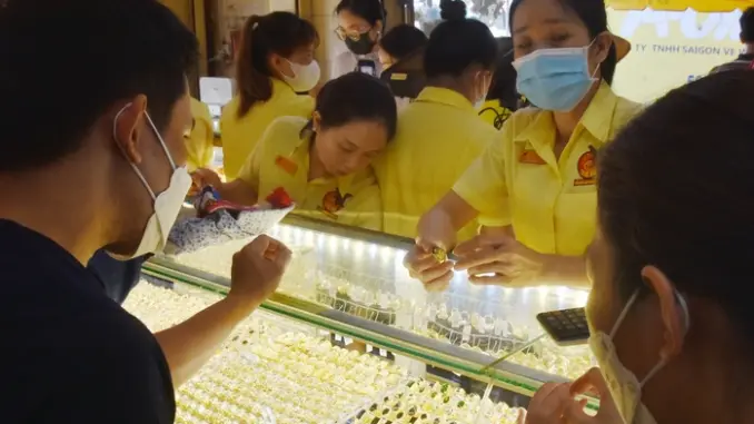 Giá vàng hôm nay, 21-6: Tăng mạnh trở lại Giá vàng hôm nay, 21-6: Tăng mạnh trở lại