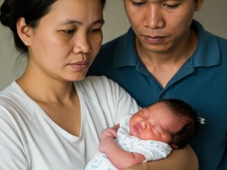 Con không giống mình chồng nghi ngờ vợ ngoại tình đòi đi xét nghiệm ADN. Cầm kết quả anh hoài nghi vợ th/ông đ/ồng với bác sĩ liền q/uát l/ớn: ‘Con tôi sao lại tóc xoăn?’. Vợ s/ợ quá tới ng/ất xỉ/u