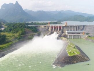 Thủy điện Tuyên Quang tiếp tục mở 2 cửa xả đáy