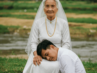 Chàng trai nghèo vì quá túng quẫn nên đã đồng ý cưới người phụ nữ 70 tuổi