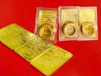 Giá vàng đồng loạt tăng mạnh
