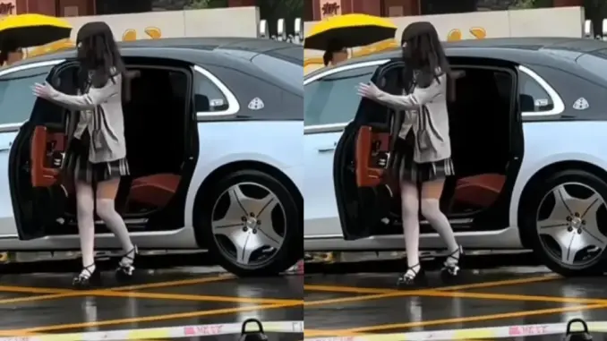 N.ữ sin.h đi thi đại học bằng xe Maybach bị chụp lén, cả MXH tranh cãi