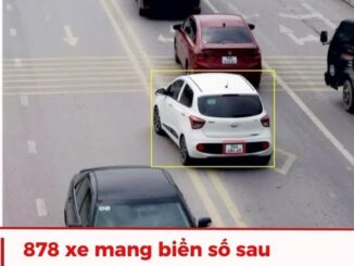 878 xe mang biển số sau nhanh chóng nộp phạt nguội theo Nghị định 168