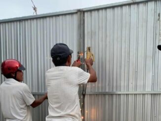 Cà Mau: Đường dân sinh bị dự án nhà ở xã hội rào chắn