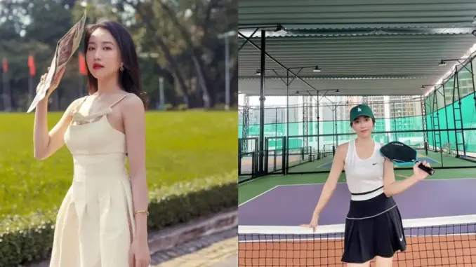 Huỳnh Hồng Loan ‘Thánh nữ sân Pickleball’ gây sốt với nhan sắc trong trẻo Huỳnh Hồng Loan ‘Thánh nữ sân Pickleball’ gây sốt với nhan sắc trong trẻo