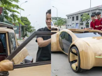 50 tỷ lượt xem anh thợ mộc Việt sáng chế dàn siêu xe gỗ độc nhất thế giới
