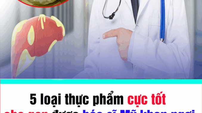5 loại thực phẩm cực tốt cho gan được bác sĩ Mỹ khen ngợi hết lời: Toàn thứ quen thuộc 5 loại thực phẩm cực tốt cho gan được bác sĩ Mỹ khen ngợi hết lời: Toàn thứ quen thuộc