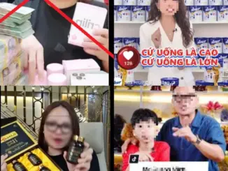 Hoàng Hường là cái tên bị gọi tên tiếp theo, này thì nước súc miệng, cao xương khớp