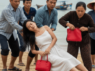 Cô gái bị trôi dạt vào bờ biển làng chài không giấy tờ tùy thân, người dân xúm vào đưa về bờ tổ chức hậu sự thì vừa lật người cô đã rơi ra chiếc túi nhỏ dắt ở eo