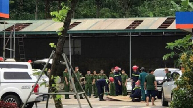 Nổ téc xăng tại cửa hàng xăng dầu, một người tử vong Nổ téc xăng tại cửa hàng xăng dầu, một người tử vong