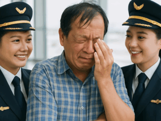 Người cha góa vợ từng bán hết tài sản để nuôi hai con gái ăn học. 20 năm sau, họ trở về trong bộ đồng phục phi công, nắm tay ông bước vào nơi mà cả đời ông chưa từng dám mơ được đặt chân đến…