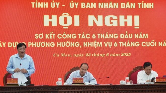 Cà Mau sẵn sàng vận hành chính quyền hai cấp từ ngày 1/7 Cà Mau sẵn sàng vận hành chính quyền hai cấp từ ngày 1/7
