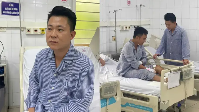 Mưa to, du khách yêu cầu về bờ nhưng chủ tàu động viên ’sắp đến điểm đầu tiên’