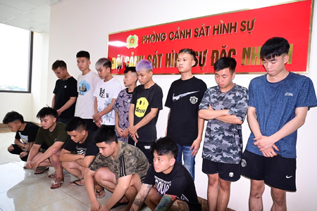 Công an Hải Phòng tạm giữ 9 đối tượng có hành vi gây rối trật tự công cộng Công an Hải Phòng tạm giữ 9 đối tượng có hành vi gây rối trật tự công cộng