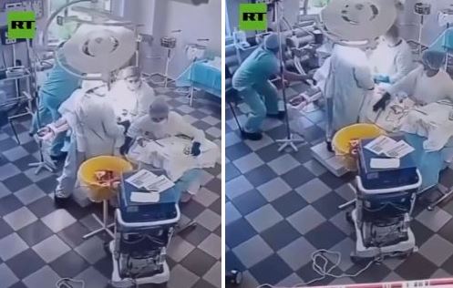 Động đất làm rung chuyển phòng mổ, các bác sĩ vẫn tiếp tục phẫu thuật Động đất làm rung chuyển phòng mổ, các bác sĩ vẫn tiếp tục phẫu thuật