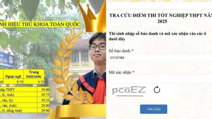 Đỉnh nóc kịch trần: Nam sinh cùng lúc “ẵm” 5 danh hiệu thủ khoa Đỉnh nóc kịch trần: Nam sinh cùng lúc “ẵm” 5 danh hiệu thủ khoa