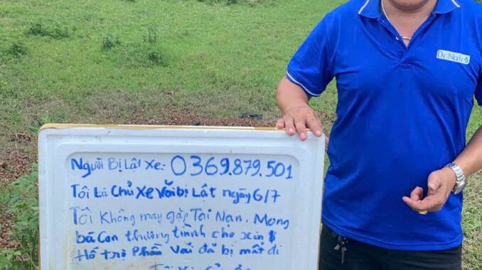 Vụ l;;ật xe m;;ất 4 tấn vải: Chủ hàng nhận được gần 10 triệu đồng từ nhiều số tài khoản lạ Vụ l;;ật xe m;;ất 4 tấn vải: Chủ hàng nhận được gần 10 triệu đồng từ nhiều số tài khoản lạ