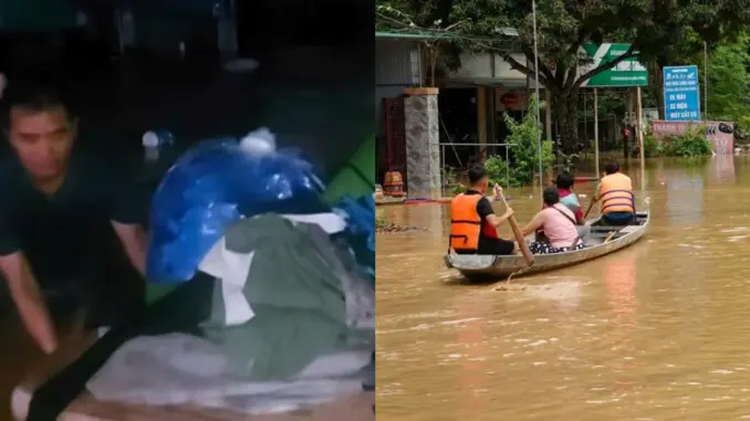 Nghệ An: mưa to kéo dài gây lũ, người dân bị cô lập, xúc động khi được cứu trợ