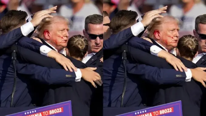 Ông Trump chảy máu nhiều sau vụ ám sát hụt, trợ lý tưởng trúng nhiều phát đạn