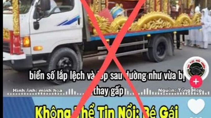 Làm rõ clip ‘CSGT dừng xe tang giữa đường, bé gái chui ra từ quan tài’ Làm rõ clip ‘CSGT dừng xe tang giữa đường, bé gái chui ra từ quan tài’