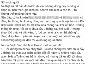 Vụ “em Thắm” ôm tiền vàng bỏ theo nhân tình sau ngày cưới ở Phú Thọ: Sự thật về người chồng “u:ất hận”
