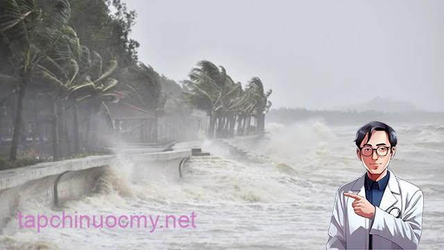 Bão Wipha đã vào Vịnh Bắc Bộ, khả năng tăng 2 cấp trong hôm nay