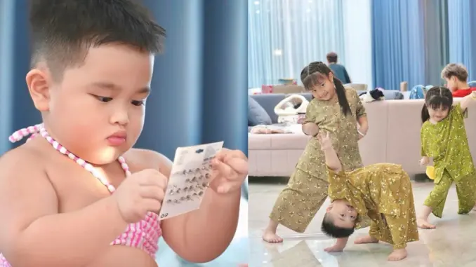 Quý tử Lê Dương Bảo Lâm hóa "búp bê si đa", bị bố dìm tơi tả, phân biệt rõ ràng! Quý tử Lê Dương Bảo Lâm hóa "búp bê si đa", bị bố dìm tơi tả, phân biệt rõ ràng!