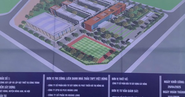 Quá vui: Sang năm Hà Nội có thêm 1 trường THPT mới, hiện đang xây, dự kiến tháng 4 năm sau sẽ hoàn thành! Quá vui: Sang năm Hà Nội có thêm 1 trường THPT mới, hiện đang xây, dự kiến tháng 4 năm sau sẽ hoàn thành!