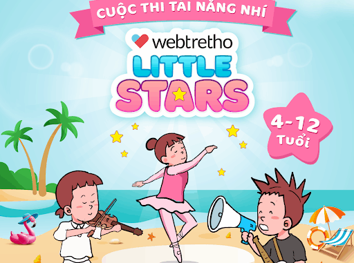 KHỞI ĐỘNG CUỘC THI: WEBTRETHO LITTLE STARS 2025 - SÂN CHƠI TÀI NĂNG NHÍ ĐÍCH THỰC