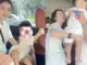 Vợ Quang Hải 'đột kích' quay video bố chồng, thái độ phụ huynh gây chú ý