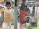 Con gái không chịu đi học, mẹ cho sang hàng xóm phụ bán phở, nhìn dòng chữ treo trước ngực vừa thương vừa buồn cười