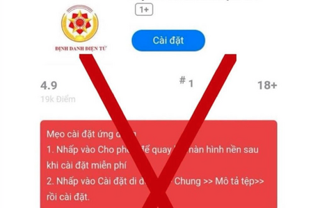 Cảnh báo ứng dụng VNeID giả mạo chứa mã độc để lừa đảo Cảnh báo ứng dụng VNeID giả mạo chứa mã độc để lừa đảo