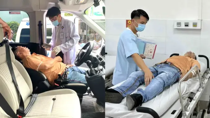 Nam tài xế trẻ đột quỵ tại ghế lái sau khi vừa trả khách Nam tài xế trẻ đột quỵ tại ghế lái sau khi vừa trả khách