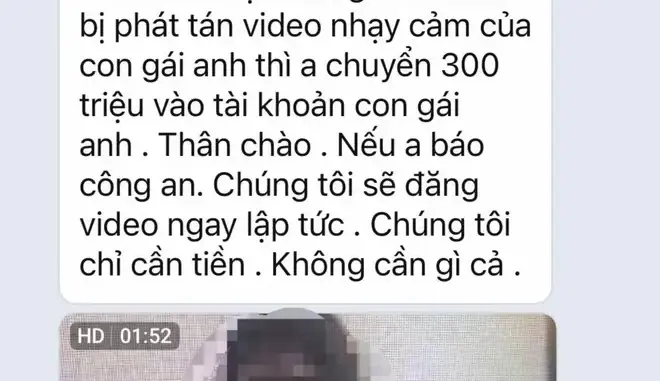 Vụ nữ sinh Hà Nội bị thao túng tâm lý, quay clip nhạy cảm để tống tiền gia đình